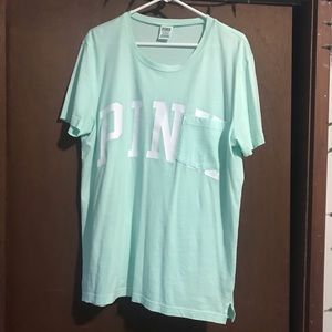 Brand new PINK Pocket Tee